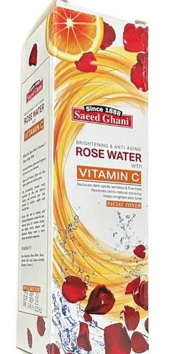 Saeed Ghani Rose Water with Vitamin C 120ML