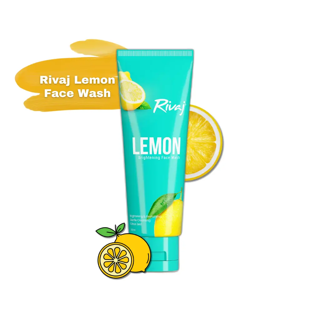 Rivaj Lemon Brightening Face Wash 100Ml
