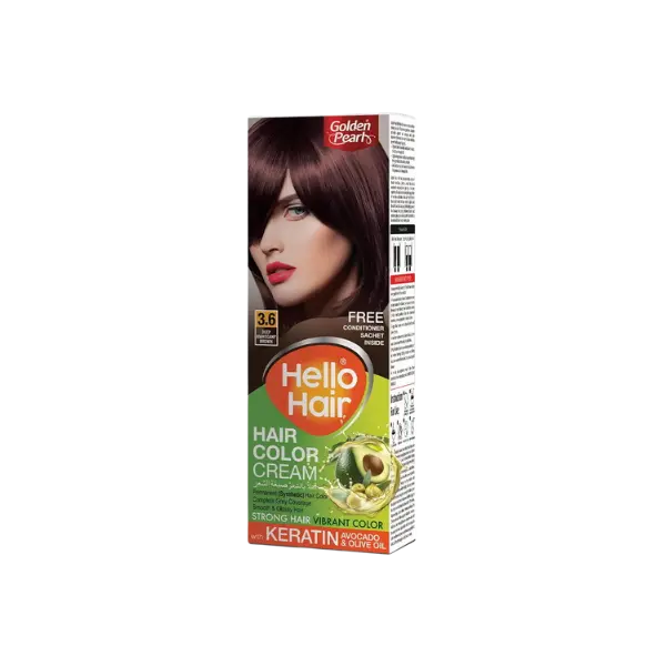 Hello Hair Dark Brown 3