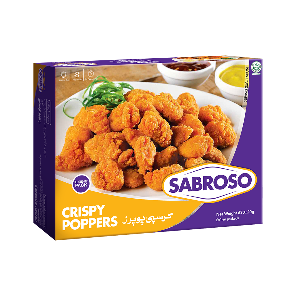 Sabroso Crispy Poppers E.P 630G