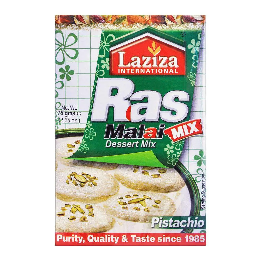 Laziza Ras Malai Mix Pistachio 75Gms