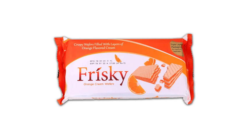 Innovative Frisky Orange Cream Wafer
