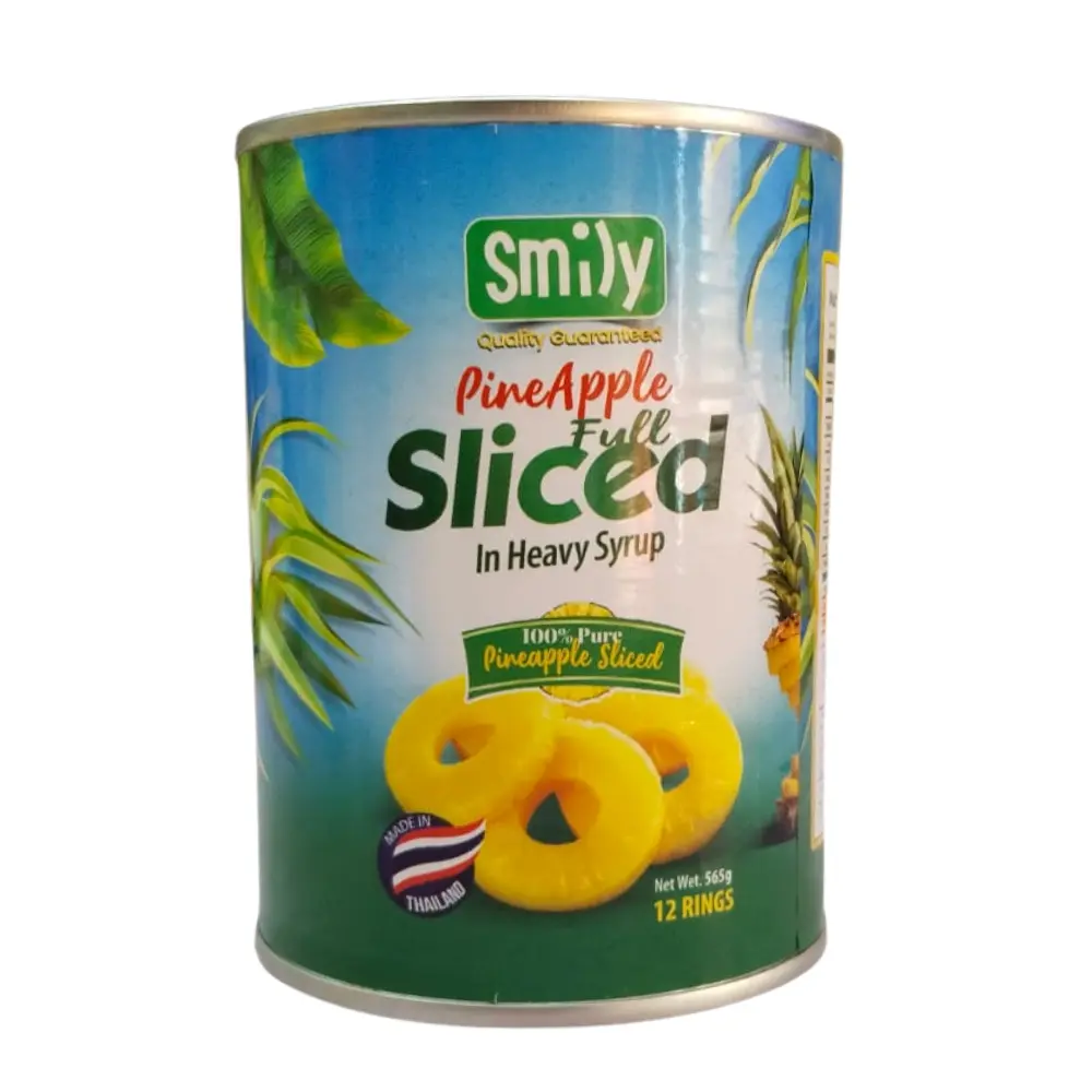 Smiley Pineapple Full Slice  565g