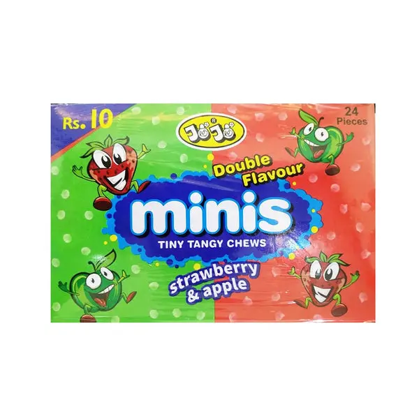 Jojo Minis Strawberry & Chews