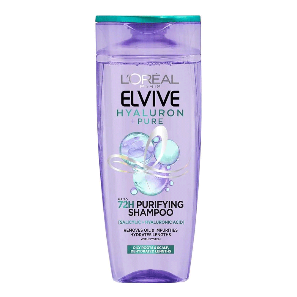 Loreal Elvive Hyaluron Pure Shampoo 360Ml