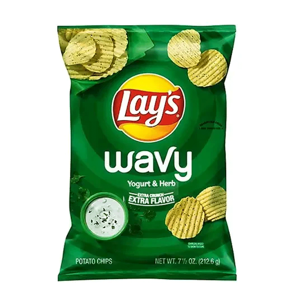 Lays Wavy Yougart And Herb 30G