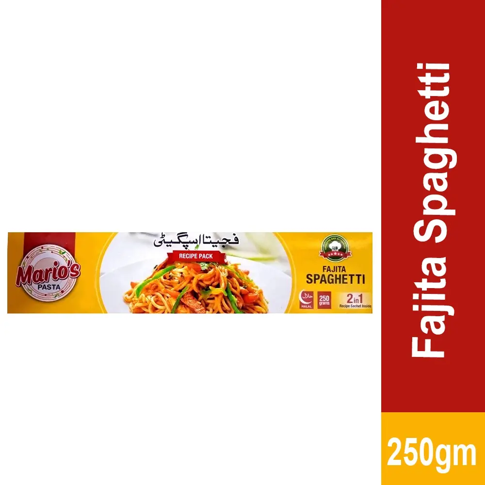 Mario's Pasta Fajita Spaghetti