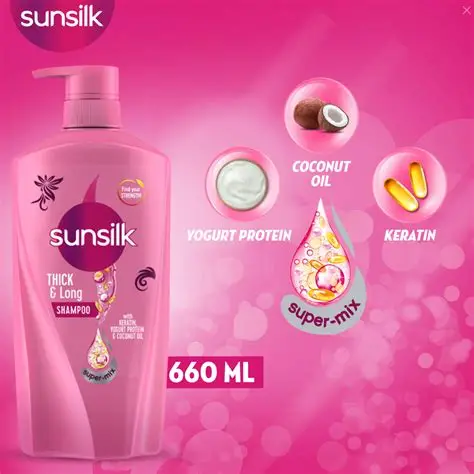 Sunsilk Thick & Long Shampoo 660ML 