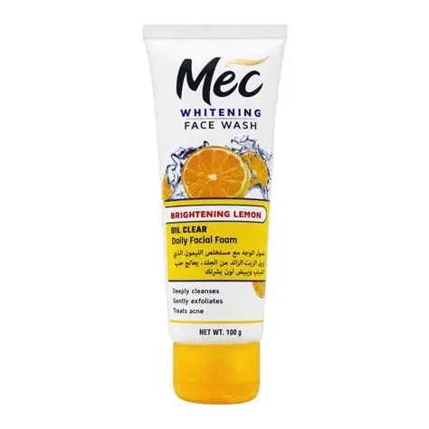 Mec Brightening Lemon Face Wash 100ML