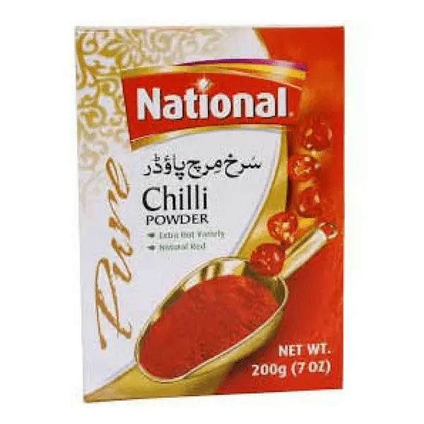 National Red Chilli Powder 50G