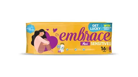 Embrace Girls 16 Pads