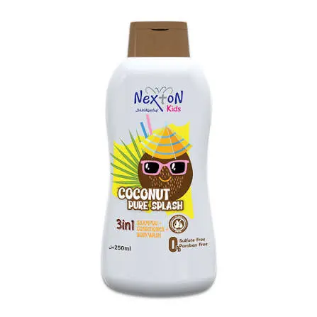 Nexton Kids Shampo 3in1 Coconut 250Ml