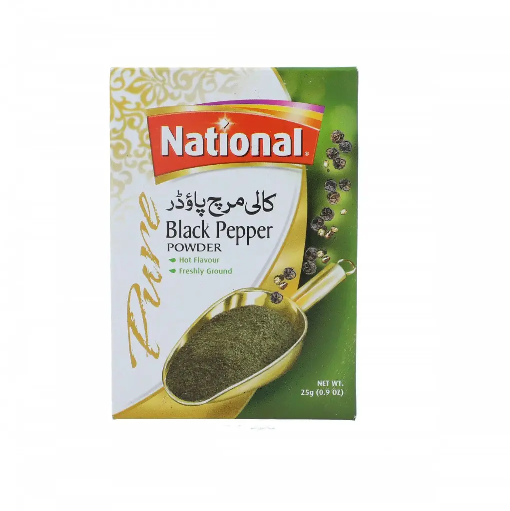 National Black Pepper 25G