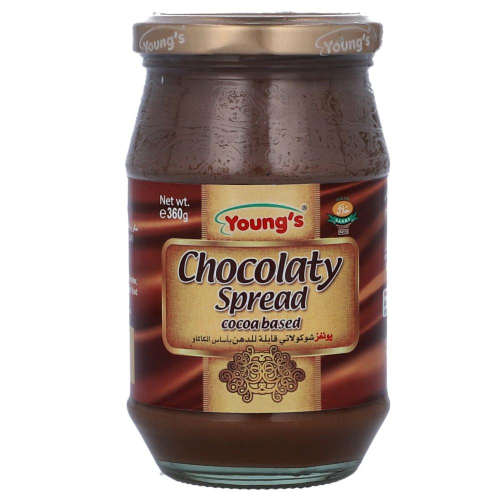 Youngs Chocolate Spread 360G
