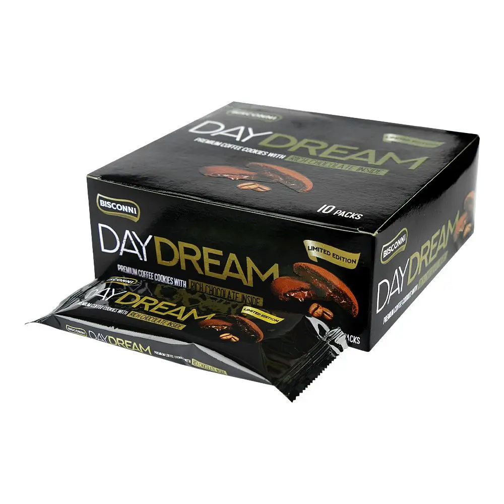 Bisconni Day Dream Premium Coffee Cookies Rich Chocolate Inside,