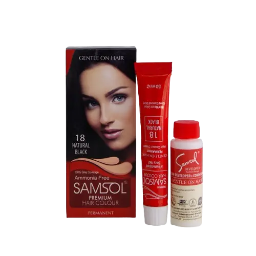 Samsol Hair Colour Natrual Black18