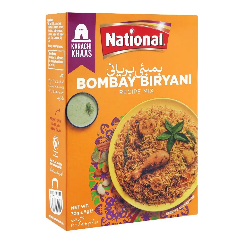 National Bombay Biryani 70Gm
