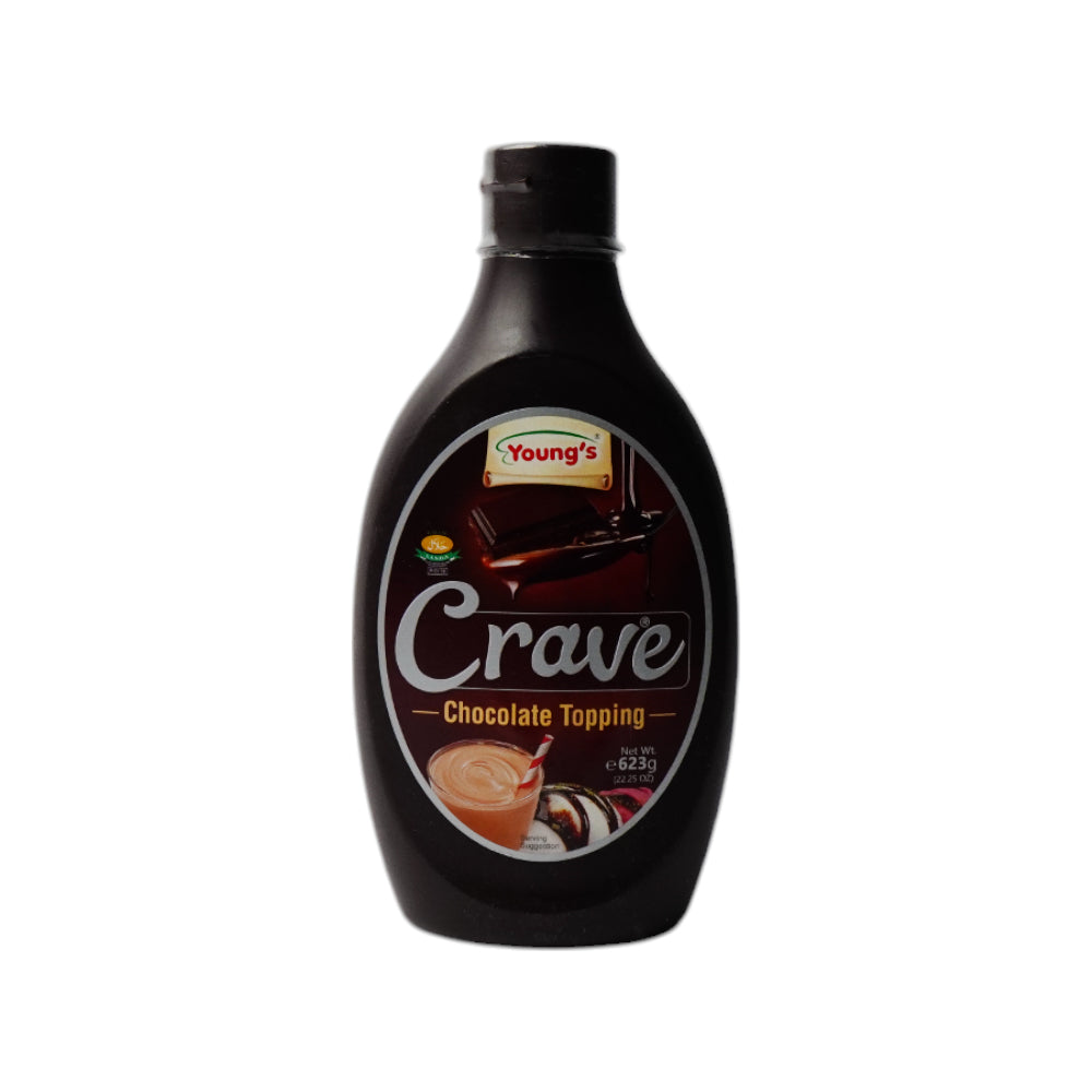 Youngs Crave Chocolate Topping 623G
