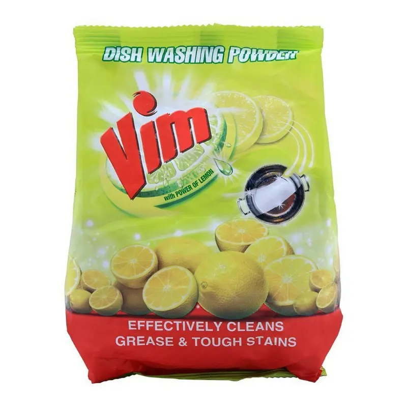 Vim Dish Wash Powder Lemon & Salt 400G