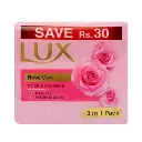 Lux Rose Glow Pink Trio Pack 3In1 130G